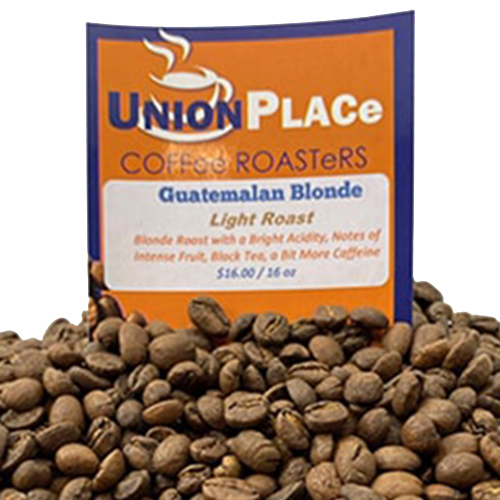 Guatemalan Light Roast coffee beans Union Place Coffee Roasters