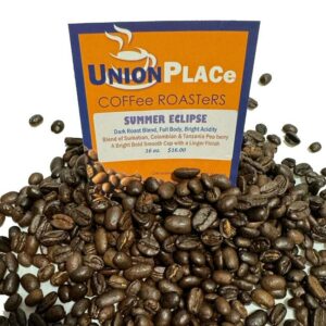 Summer eclipse medium/dark roasted coffee beans