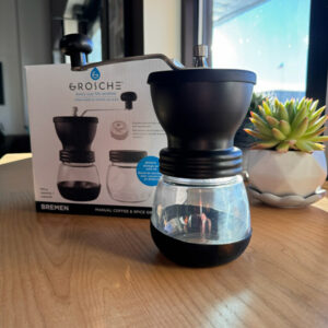 The GROSCHE Bremen Manual Hand Coffee Grinder